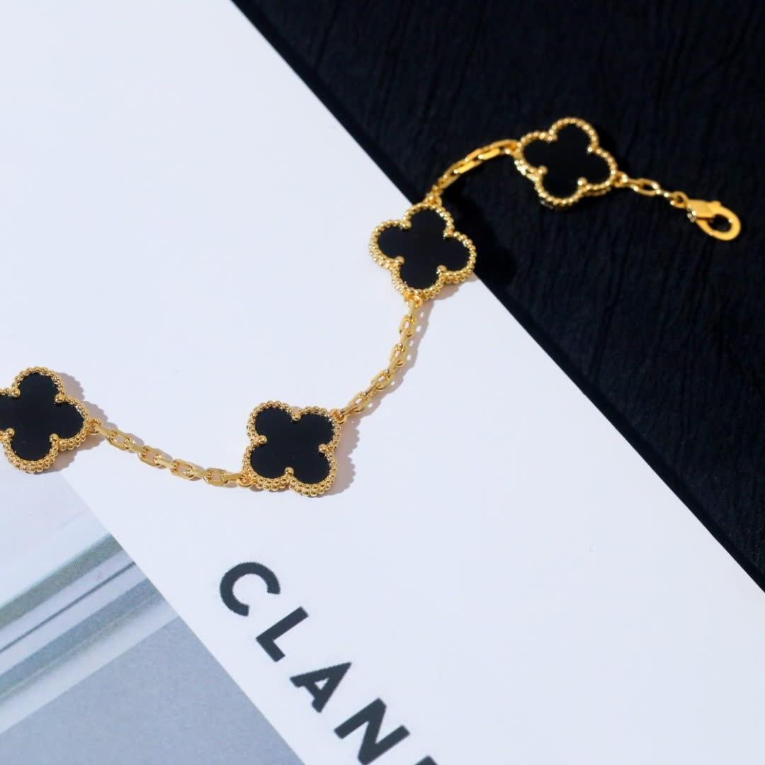 Van Cleef & Arpels Vintage Alhambra Gold Bracelet